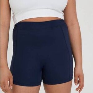Aerie offline goals pocket 4” bike short XL navy